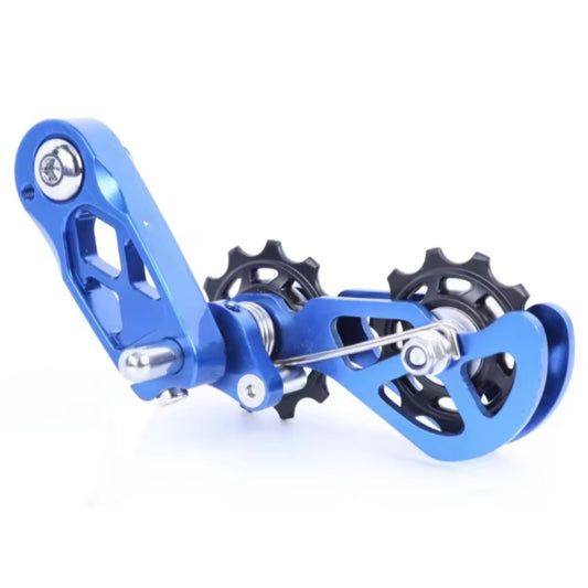 Cool Aluminum Bike Chain Tensioner Blue MTB