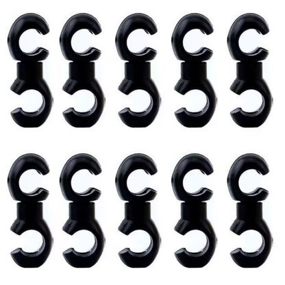 Bike Cable Clips 10pcs Rotatable Housing Guide