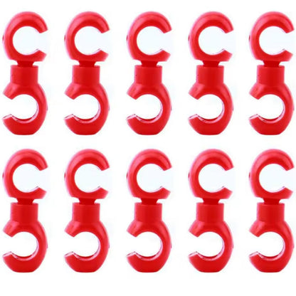 Bike Cable Clips 10pcs Rotatable Housing Guide