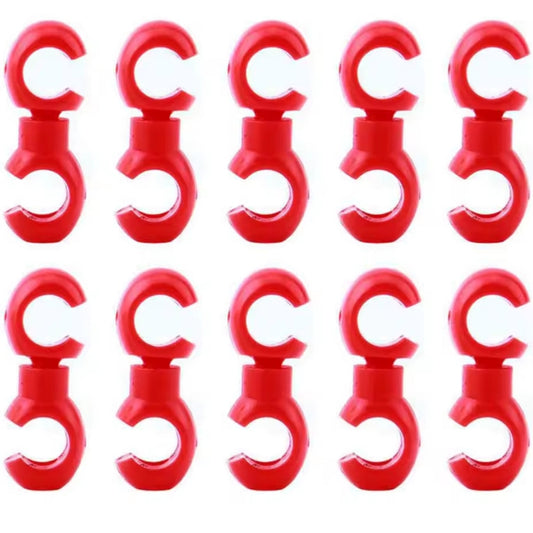 Bike Cable Clips 10pcs Rotatable Housing Guide