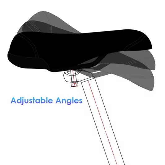 Comfortable Bike Seat For Wheelie Suede Ergonomic Upgrade