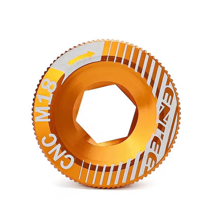 CNC Aluminum Crank Bolt Cap M20 M18 Colored