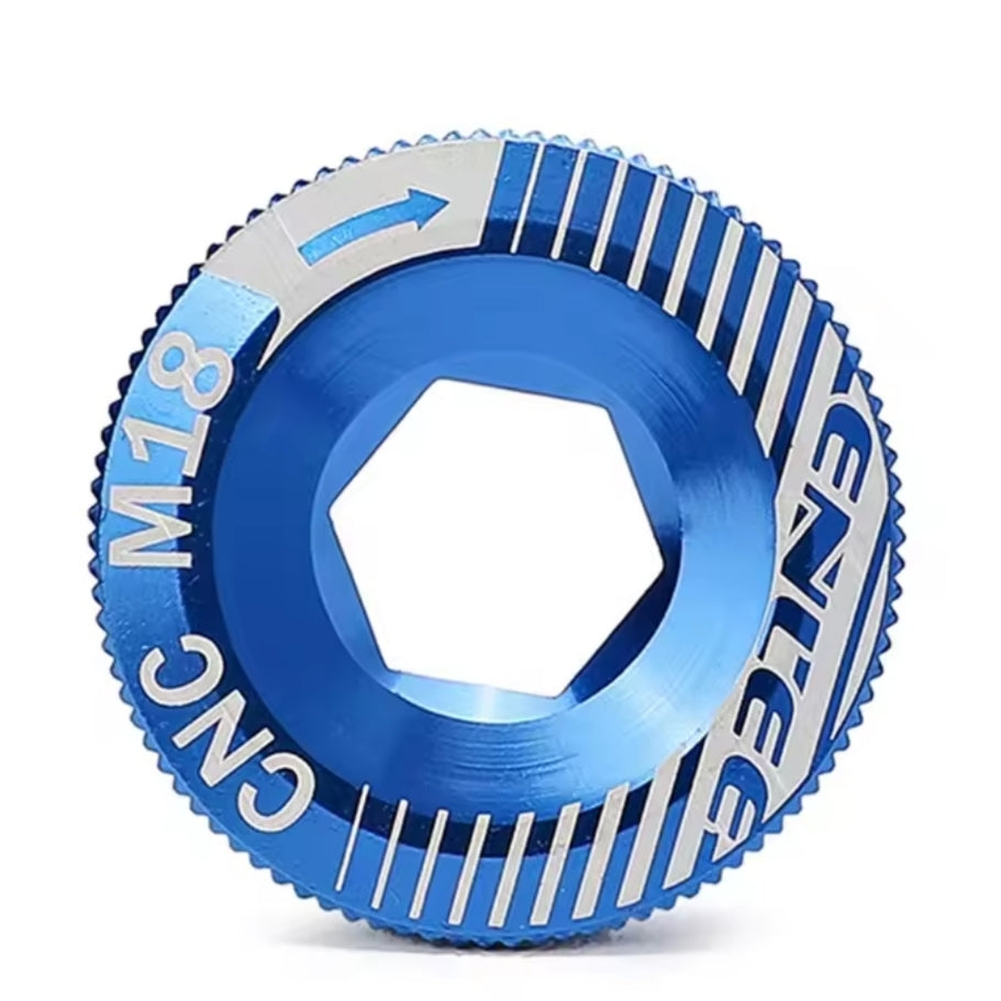 CNC Aluminum Crank Bolt Cap M20 M18 Colored