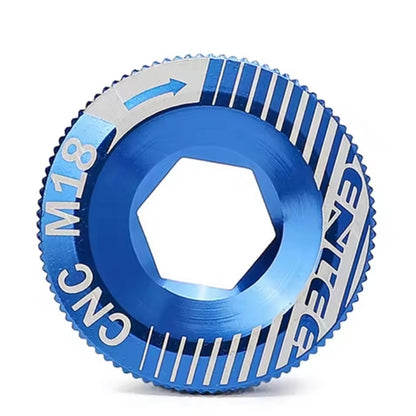 CNC Aluminum Crank Bolt Cap M20 M18 Colored