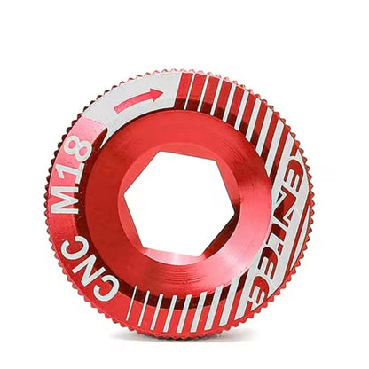 CNC Aluminum Crank Bolt Cap M20 M18 Colored