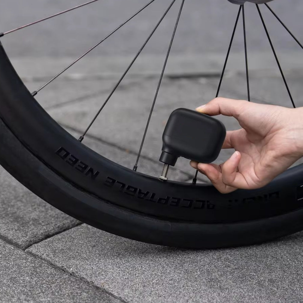 Mini Electric Bike Tire Pump Portable Cordless