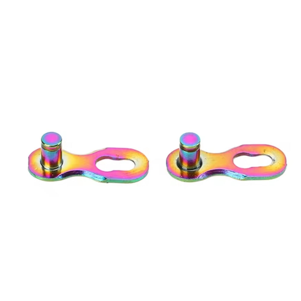 Rainbow Oil Slick Bike Chain 6 7 8 Speed