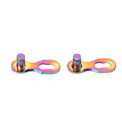 Rainbow Oil Slick Bike Chain 6 7 8 Speed