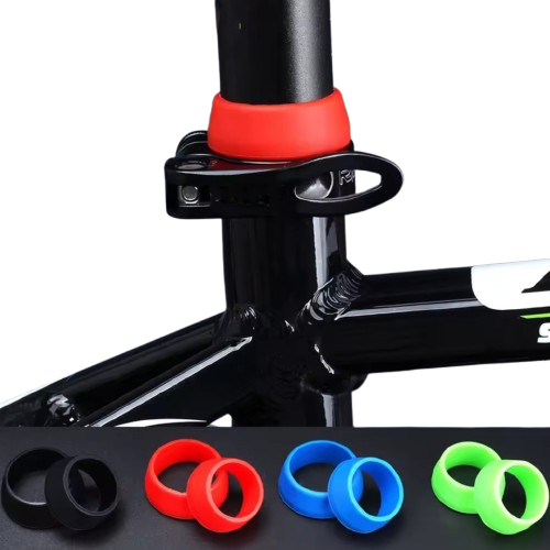 Silicone Seatpost Collar Ring Waterproof Bike